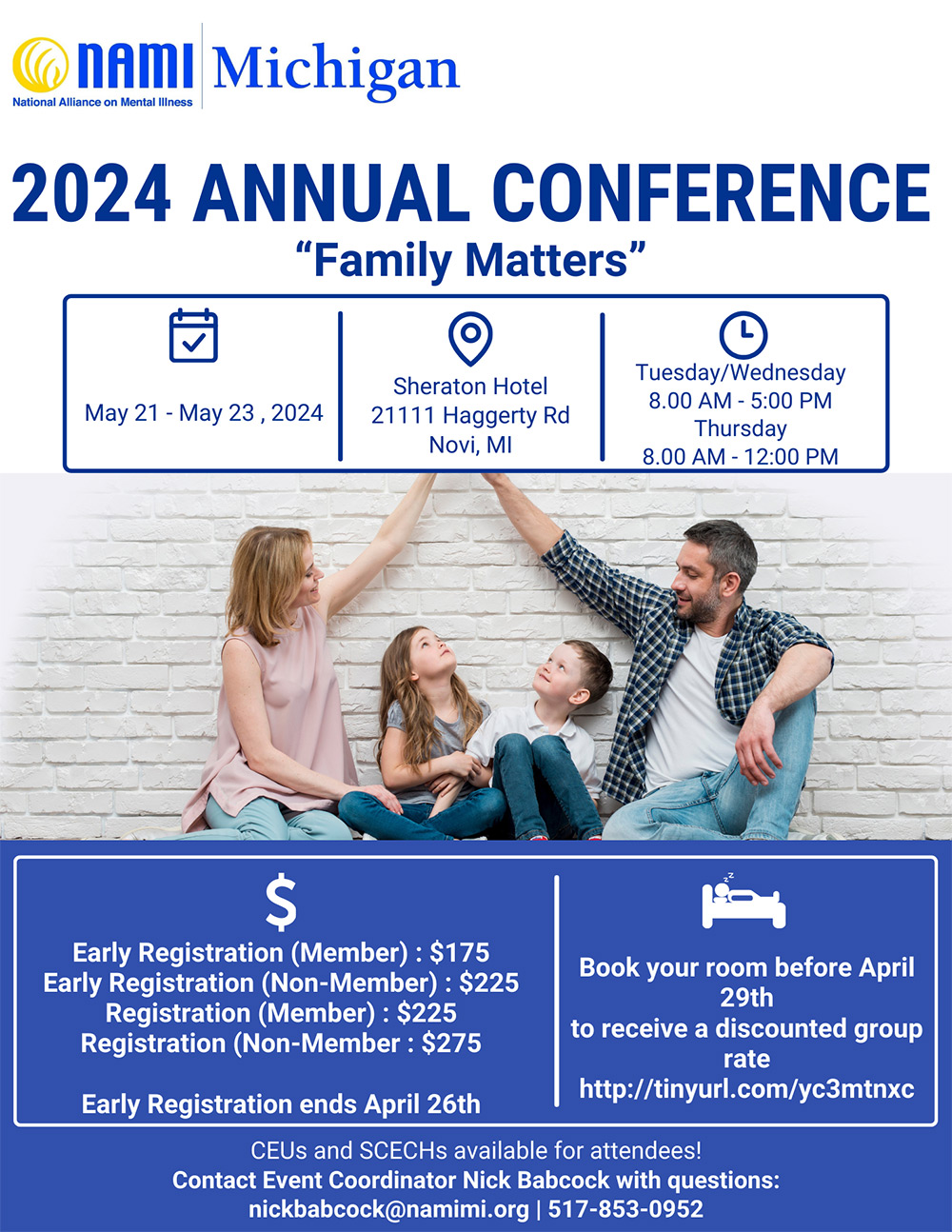 Save the Date for NAMI Michigan Conference 2024